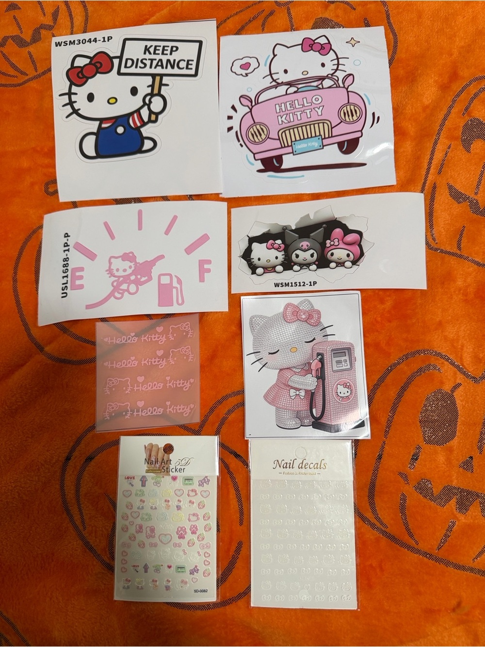 Sanrio Hello Kitty Pink Car Sticker